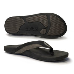 Zullaz Kirra Men's Thong EVA with non-slip sole in Black