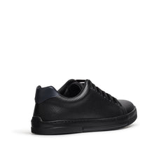 Dian Casual black lace up work sneaker