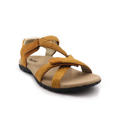 Footlogics Fiona Honey Orthotic sandals from InterAktiv Health