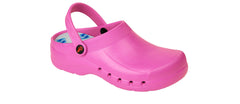 Dian Eva Clogs in Pink, Purple, orange, light weight clogs, non slip shoes, comfortable shoes