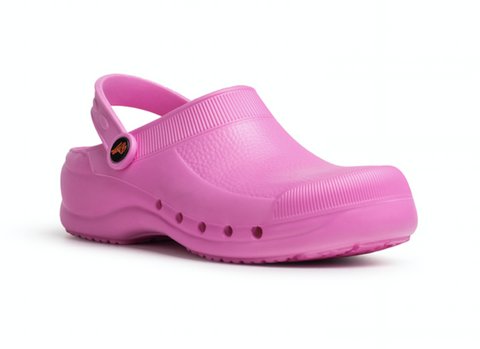nurses clogs in a variety of colour, comfortable, easy clean, light weight clogs