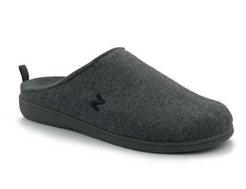 Zullaz Mens Grey Orthotic Slippers