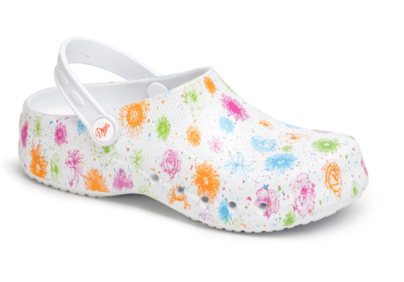 Dian EVA Clogs Pattern Print
