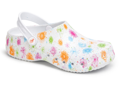 Dian EVA Clogs Pattern Print
