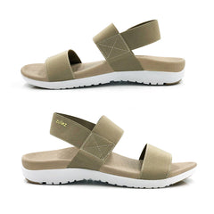 Zullaz ‘Ella’ – Khaki Orthotic Sandals