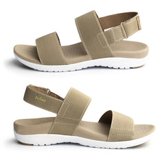 Zullaz ‘Stella’ – Khaki Orthotic Sandals