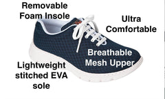 CALPE Sneaker- Navy Blue - InterAktivWear