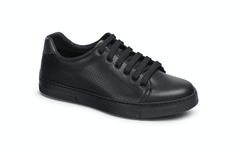 Dian Casual black lace up work sneaker