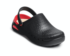 clogs, EVA Soft by Dian, black nurses clogs, theatre clogs, non -slip, removable insole, chefs clogs, kitchen clogs, interAktiv Wear