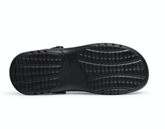 'EVA SOFT' Unisex Black Clogs with removable insole - InterAktivWear