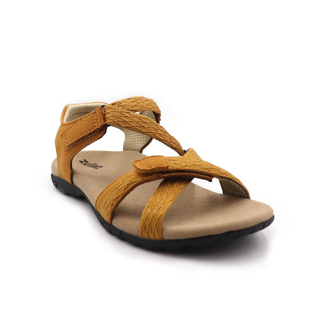 Zullaz Fiona Honey Orthotic Sandal