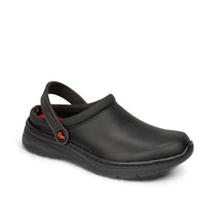 DIAN Jevea comfortable clog with breathable waterproof micro fibre upper and shock absorbing slip resistance sole.