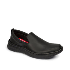 MARSELLA Plus Slip on Black Shoe - InterAktivWear