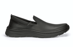 Dian Marsella Plus slip on black work shoes with non slip sole