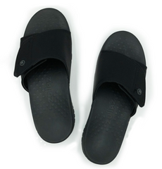 Zullaz mens slides orthotic sandal with velcro closer and arch support
