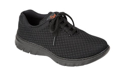 Nursing Sneaker Calpe Black by Dian, walking sneaker, comfortable black walking shoes, interaktiv wear,work shoes.